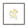 Picture of Baby Cheetah _GroupedProduct_Square_Mini_ _GroupedProduct_Square_Framed_Matted_