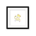 Picture of Baby Cheetah _GroupedProduct_Square_Mini_ _GroupedProduct_Square_Framed_Matted_