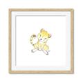 Picture of Baby Cheetah _GroupedProduct_Square_Mini_ _GroupedProduct_Square_Framed_Matted_