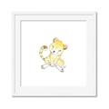 Picture of Baby Cheetah _GroupedProduct_Square_Mini_ _GroupedProduct_Square_Framed_Matted_