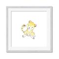 Picture of Baby Cheetah _GroupedProduct_Square_Mini_ _GroupedProduct_Square_Framed_Matted_
