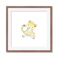 Picture of Baby Cheetah _GroupedProduct_Square_Mini_ _GroupedProduct_Square_Framed_Matted_