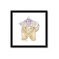 Picture of Baby Triceratops _GroupedProduct_Square_Mini_ _GroupedProduct_Square_Framed_Matted_