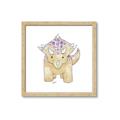 Picture of Baby Triceratops _GroupedProduct_Square_Mini_ _GroupedProduct_Square_Framed_Matted_