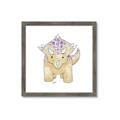 Picture of Baby Triceratops _GroupedProduct_Square_Mini_ _GroupedProduct_Square_Framed_Matted_
