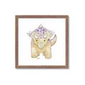 Picture of Baby Triceratops _GroupedProduct_Square_Mini_ _GroupedProduct_Square_Framed_Matted_