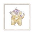 Picture of Baby Triceratops _GroupedProduct_Square_Mini_ _GroupedProduct_Square_Framed_Matted_