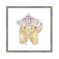 Picture of Baby Triceratops _GroupedProduct_Square_Mini_ _GroupedProduct_Square_Framed_Matted_