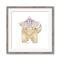 Picture of Baby Triceratops _GroupedProduct_Square_Mini_ _GroupedProduct_Square_Framed_Matted_