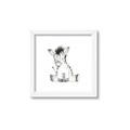 Picture of Baby Zebra _GroupedProduct_Square_Mini_ _GroupedProduct_Square_Framed_Matted_