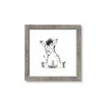 Picture of Baby Zebra _GroupedProduct_Square_Mini_ _GroupedProduct_Square_Framed_Matted_
