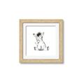 Picture of Baby Zebra _GroupedProduct_Square_Mini_ _GroupedProduct_Square_Framed_Matted_