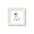 Picture of Baby Zebra _GroupedProduct_Square_Mini_ _GroupedProduct_Square_Framed_Matted_