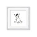 Picture of Baby Zebra _GroupedProduct_Square_Mini_ _GroupedProduct_Square_Framed_Matted_
