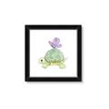 Picture of Turtle Crossing _GroupedProduct_Square_Mini_ _GroupedProduct_Square_Framed_Matted_