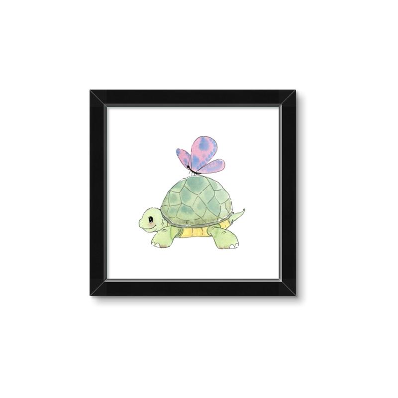 Picture of Turtle Crossing _GroupedProduct_Square_Mini_ _GroupedProduct_Square_Framed_Matted_