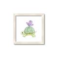 Picture of Turtle Crossing _GroupedProduct_Square_Mini_ _GroupedProduct_Square_Framed_Matted_