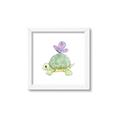 Picture of Turtle Crossing _GroupedProduct_Square_Mini_ _GroupedProduct_Square_Framed_Matted_