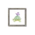 Picture of Turtle Crossing _GroupedProduct_Square_Mini_ _GroupedProduct_Square_Framed_Matted_