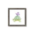 Picture of Turtle Crossing _GroupedProduct_Square_Mini_ _GroupedProduct_Square_Framed_Matted_