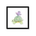 Picture of Turtle Crossing _GroupedProduct_Square_Mini_ _GroupedProduct_Square_Framed_Matted_
