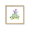 Picture of Turtle Crossing _GroupedProduct_Square_Mini_ _GroupedProduct_Square_Framed_Matted_