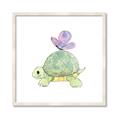 Picture of Turtle Crossing _GroupedProduct_Square_Mini_ _GroupedProduct_Square_Framed_Matted_