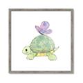 Picture of Turtle Crossing _GroupedProduct_Square_Mini_ _GroupedProduct_Square_Framed_Matted_