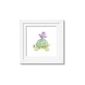 Picture of Turtle Crossing _GroupedProduct_Square_Mini_ _GroupedProduct_Square_Framed_Matted_