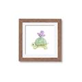 Picture of Turtle Crossing _GroupedProduct_Square_Mini_ _GroupedProduct_Square_Framed_Matted_