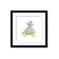 Picture of Turtle Crossing _GroupedProduct_Square_Mini_ _GroupedProduct_Square_Framed_Matted_