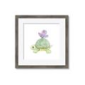 Picture of Turtle Crossing _GroupedProduct_Square_Mini_ _GroupedProduct_Square_Framed_Matted_