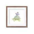 Picture of Turtle Crossing _GroupedProduct_Square_Mini_ _GroupedProduct_Square_Framed_Matted_