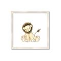 Picture of Baby Lion _GroupedProduct_Square_Mini_ _GroupedProduct_Square_Framed_Matted_