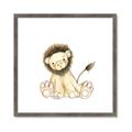 Picture of Baby Lion _GroupedProduct_Square_Mini_ _GroupedProduct_Square_Framed_Matted_
