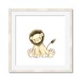 Picture of Baby Lion _GroupedProduct_Square_Mini_ _GroupedProduct_Square_Framed_Matted_