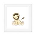 Picture of Baby Lion _GroupedProduct_Square_Mini_ _GroupedProduct_Square_Framed_Matted_