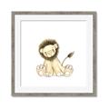 Picture of Baby Lion _GroupedProduct_Square_Mini_ _GroupedProduct_Square_Framed_Matted_