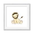 Picture of Baby Lion _GroupedProduct_Square_Mini_ _GroupedProduct_Square_Framed_Matted_