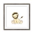 Picture of Baby Lion _GroupedProduct_Square_Mini_ _GroupedProduct_Square_Framed_Matted_