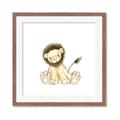 Picture of Baby Lion _GroupedProduct_Square_Mini_ _GroupedProduct_Square_Framed_Matted_