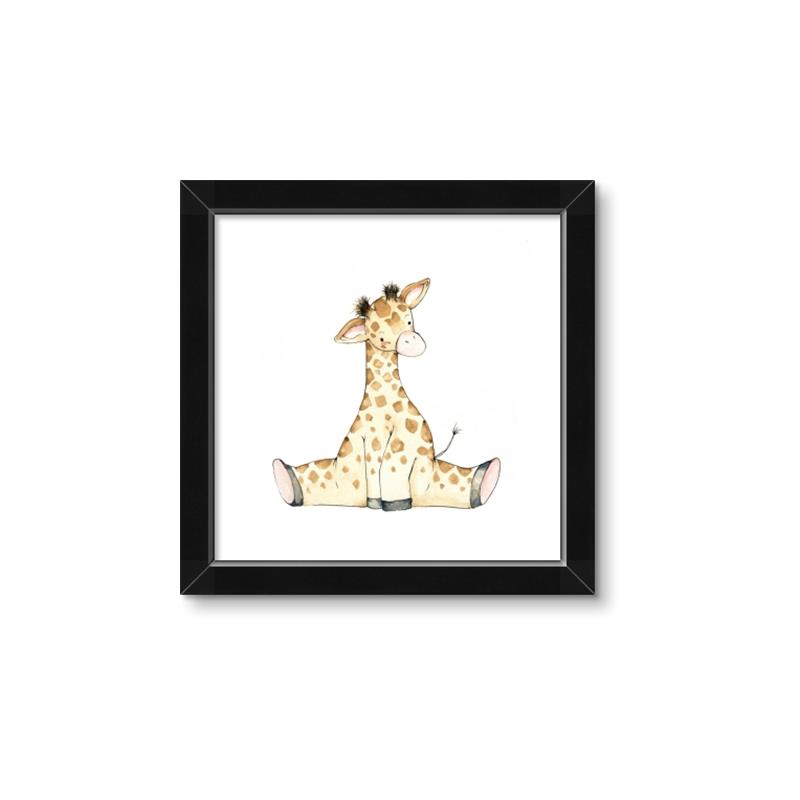 Picture of Baby Giraffe _GroupedProduct_Square_Mini_ _GroupedProduct_Square_Framed_Matted_