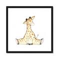Picture of Baby Giraffe _GroupedProduct_Square_Mini_ _GroupedProduct_Square_Framed_Matted_