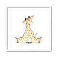 Picture of Baby Giraffe _GroupedProduct_Square_Mini_ _GroupedProduct_Square_Framed_Matted_