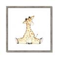 Picture of Baby Giraffe _GroupedProduct_Square_Mini_ _GroupedProduct_Square_Framed_Matted_