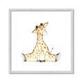 Picture of Baby Giraffe _GroupedProduct_Square_Mini_ _GroupedProduct_Square_Framed_Matted_