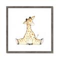 Picture of Baby Giraffe _GroupedProduct_Square_Mini_ _GroupedProduct_Square_Framed_Matted_