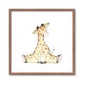 Picture of Baby Giraffe _GroupedProduct_Square_Mini_ _GroupedProduct_Square_Framed_Matted_