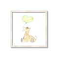 Picture of Heart Balloon Giraffe _GroupedProduct_Square_Mini_ _GroupedProduct_Square_Framed_Matted_