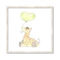 Picture of Heart Balloon Giraffe _GroupedProduct_Square_Mini_ _GroupedProduct_Square_Framed_Matted_